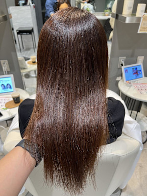 姫カットカールセミディシアーカラー