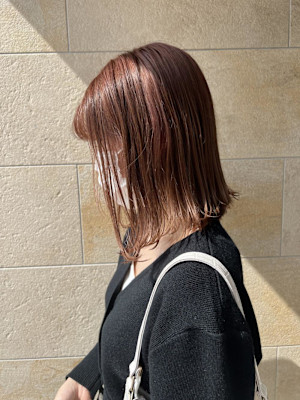 姫カットカールセミディシアーカラー