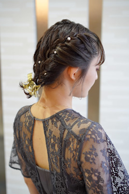 ヘアアレンジ　Hair Arrangement