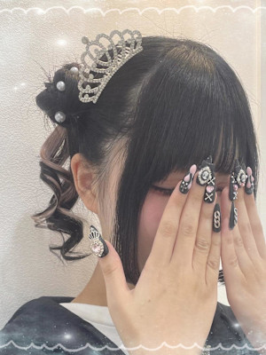 最強に可愛い！ティアラ×くらげヘア♪_ゆう