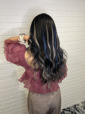 推しカラーでエクステ！！！！！