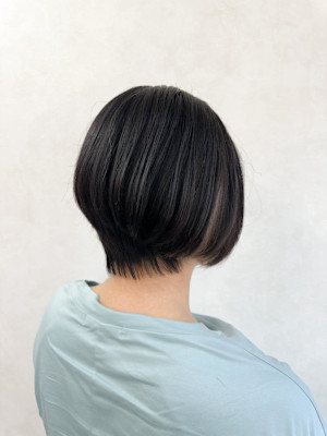【大人かわいいショートボブ ボブ 恵比寿 oggiotto】