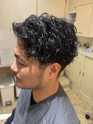 メンズパーマスタイル