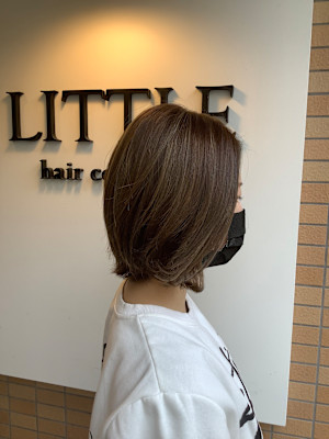 LITTLE hair color spa×ミディアム