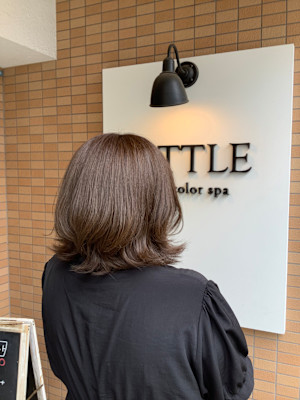 LITTLE hair color spa×ミディアム