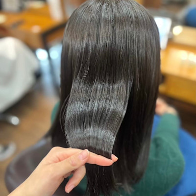 髪質改善ストレート