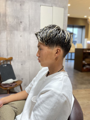 ツーブロックメッシュ