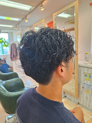 ツーブロックパーマ