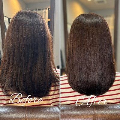 【福岡市東区多の津】大人女性の為の美髪セミロング☆