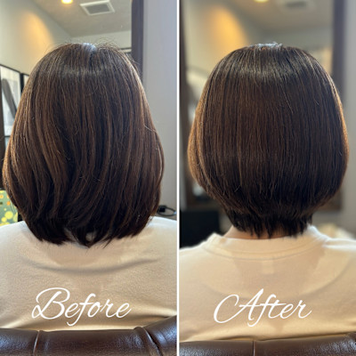 【福岡市東区多の津】大人女性の為の美髪ショートボブ☆