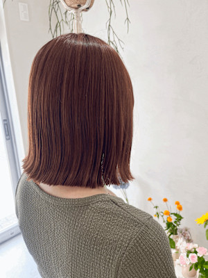 《花屋併設》オレンジブラウン