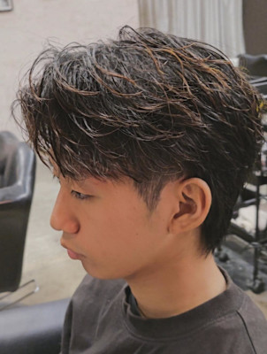 ツイストウェザーショートウルフ