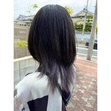 透明感ラベンダーグレー