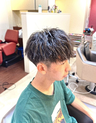 ツイストショートマッシュ