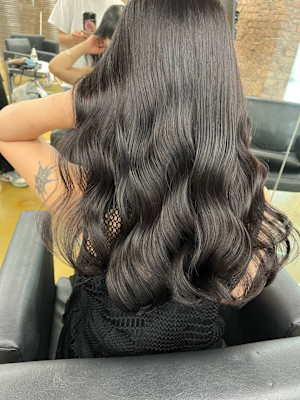 巻きが取れない、韓国風パーマ