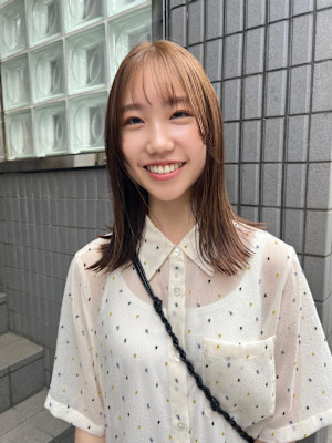 ベージュカラー/ハイトーンカラー/レイヤー