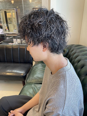 メンズ/パーマ/波巻き/スパイラル/高橋