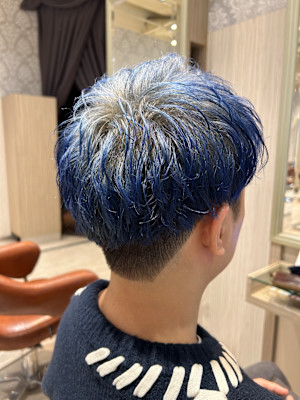 メンズ／ブリーチ／メンズカラー／メンズカット