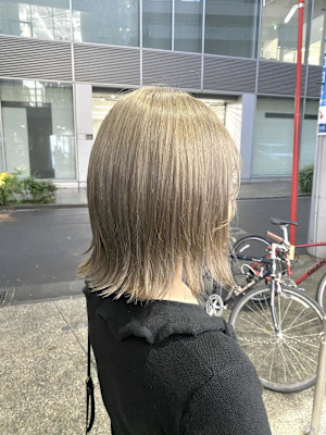 デザインカラー/レイヤーカット/ウェットヘア