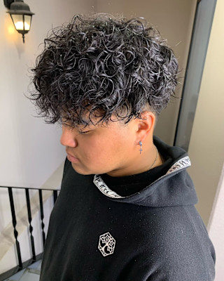 スパイラルパーマ