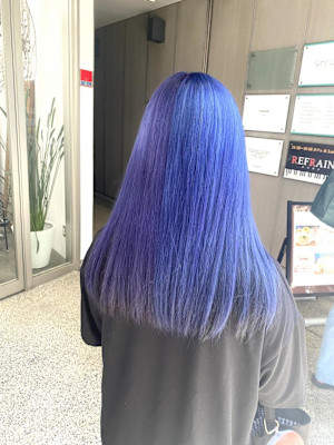 デザインカラー/レイヤーカット/ウェットヘア