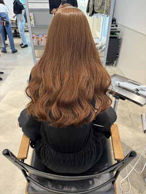 ブリーチなし/ミルクティー