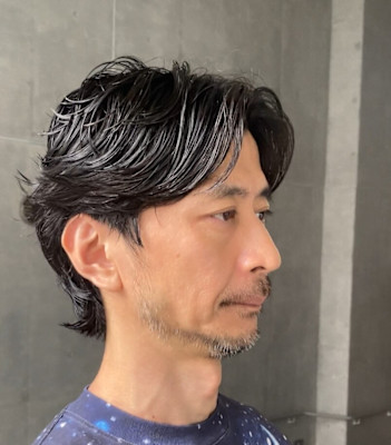 毛流れナチュラルパーマ/ニュアンスパーマ