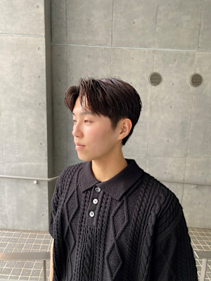 韓国風ダウンパーマ/バングパーマ/前髪パーマ