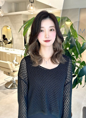 インナーカラー/韓国風//レイヤーカット/担当仙波