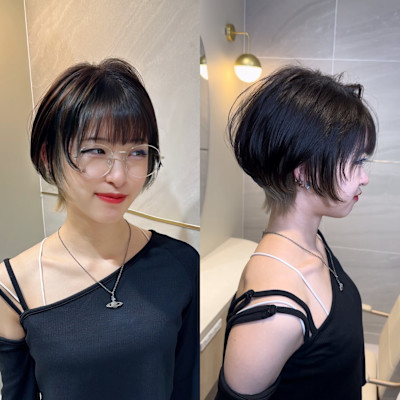 美フォルム/ショートカット/360度美しい/担当仙波