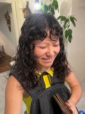 ミディアムスパイラルパーマ