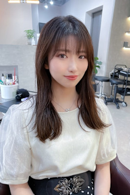 hairs BERRY 大橋店×ロング