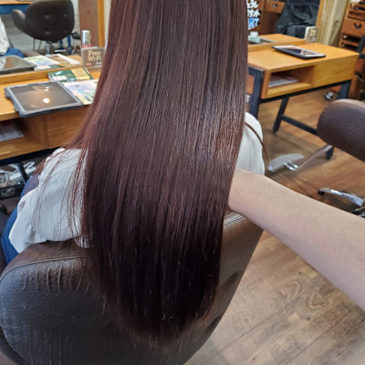 髪質改善ストレート