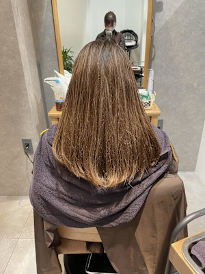 ♪ハイライトオンカラービフォーアフター♪