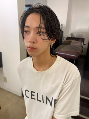 【天神赤坂】20代30代メンズカット/ウルフ/メンズレイヤー