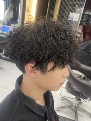 波巻きスパイラル/刈り上げマッシュ錦糸町北口