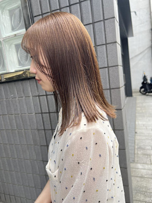 ベージュカラー/ハイトーンカラー/レイヤー