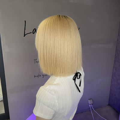 切りっぱなしボブ