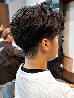 【IRIE 福岡】ニュアンスパーマ×センターパート