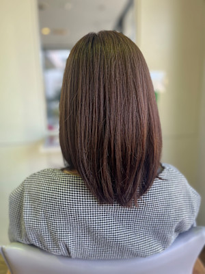 ★ローグラレイヤー×オリーブブラウン×ネオメテオ酸熱トリート