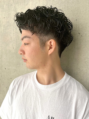 《BEAT S　MEN'S　STYLE》スパイラルパーマ