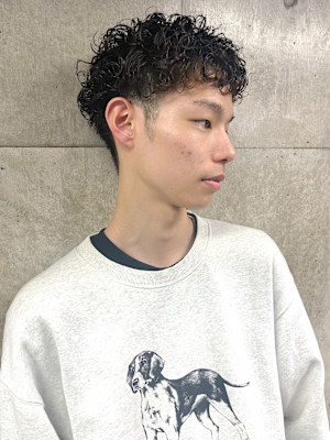 《BEAT S　MEN'S　STYLE》プードルパーマ