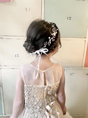 お子様ヘアアレンジ