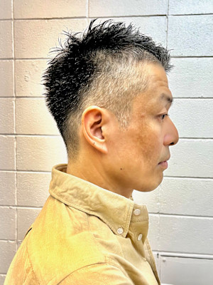 ４０代５０代白髪に似合う髪型大人メンズ刈り上げベリーショート