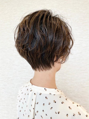 ショートスタイル/ショートパーマ/20代/30代/40代