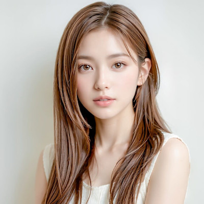 ロングも軽やかに★ベージュ系カラー