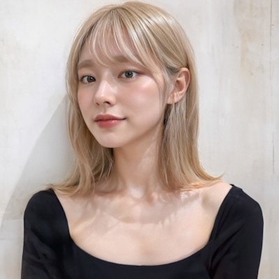 ハイトーンカラー1番人気！ブロンドベージュカラー