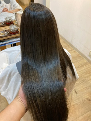 お客様髪質改善データ1276（紫外線対策カラー）