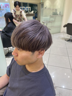 【メンズ】ブリーチ1回で作る垢抜けグレージュ