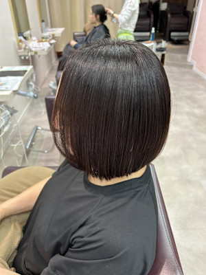 縮毛矯正/ショート